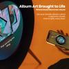 MorningBlues Record R1 Vinyl-Style Bluetooth Speaker, 2.1 Stereo Hi-Fi, Album Art Animation with Dynamic Mood Lyrics, Wi-Fi & Bluetooth, Home Audio & Dcor view 4