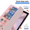 AdorableWhimsy Vintage Flower Vase Case for iPad Pro 6th/5th/4th/3rd Gen(2022/2021/2020/2018) 12.9 Inch Lovely Cute Girly Design Trifold Stand Leather Protective Cover with Pencil Holder view 2
