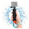 Action Camera Water Floating Hand Grip for Most Action Cameras Float Handle Mount Accessories(Orange#ff6600) view 2