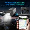 4K Bike Camera with GPS Tracking, Cycling Computer & Headlight  Spedal S1 30FPS Action Cam with 6-Axis EIS, 132 Wide Angle, Speed/Route Recording, Night Vision, IP65 Waterproof, 64GB SD Card view 3