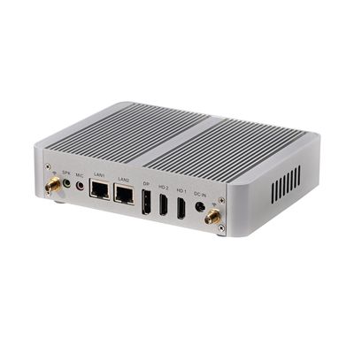 ANDAQI Fanless Mini PC, Desktop Computer, HTPC, Kodi Box, 95 Alder Lake-N, BM34, 8 x USB, 2 x LAN, DP, 2 x HDMI, 8G RAM 256G SSD