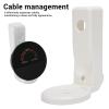 ASHATA Speaker Wall Mount, Outlet Holder for Echospot 2024 Speaker with No Screw Installation, Cable Management, Space Saving Design (White) view 3