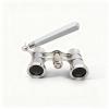 3x25 Opera Glasses with Handle & Chain, Compact Theater Binoculars for Adults & Kids, Easy Mini Binoculars for Concerts, Opera, Cinema, Sports and Travel(Silver-gray2) view 1