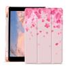 AdorableWhimsy Cute Case for iPad Air 13 Inch M3/M2(2025/2024) Aesthetic Girly Design Trifold Leather Protective Cover Soft TPU Back - Cherry Blossom view 1