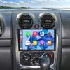 Surakey 10.1in Touch Screen Car Stereo Radio for Jeep Liberty 2002-2007 Android 13 GPS Head Unit 4+64G 2 Din for Carplay Android Auto Universal Radio Bluetooth WiFi RDS SWC Split Screen Backup Camera view 1