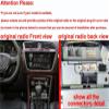 Surakey 10.1in Touch Screen Car Stereo Radio for Jeep Liberty 2002-2007 Android 13 GPS Head Unit 4+64G 2 Din for Carplay Android Auto Universal Radio Bluetooth WiFi RDS SWC Split Screen Backup Camera view 2