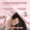Kinglucky Clip-On Earbuds, Open-Ear Wireless Earbuds, Star Tassel view 2