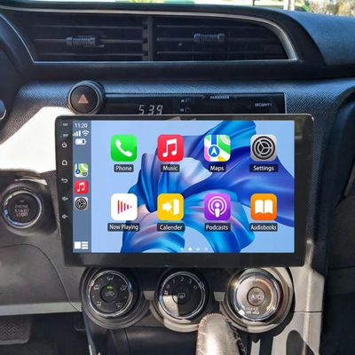 Surakey Android 13 4+64G Car Radio Stereo for Scion TC 2011 2012-2016, GPS Head Unit 2 Din for Carplay Android Auto 10in Touch Screen Universal Radio Bluetooth WiFi RDS SWC Split Screen Backup Camera