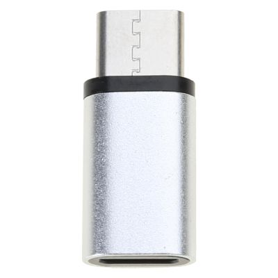 Geavonyg MicroUSB to USB Type C Adapter Female to Male Connectors for Charging and 480Mbps Data Sync to Adapter