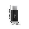 Geavonyg MicroUSB to USB Type C Adapter Female to Male Connectors for Charging and 480Mbps Data Sync to Adapter view 4