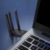 WEISUYUUS Double Band 1300Mbps Wireless USB Adapter with 4 Antennas for Enhances WiFi Transmission Coverage view 3