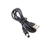 ACGTUY USB 2.0 Male A to DC 5.5mm x 2.1mm Plug Ja-ck DC Power Cord Socket Connector 5V Cable Line 5.5mm*2.1mm L1(0.8m) view 1