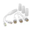 ACGTUY Upgraded POE Splitter 2-in-1 Cabling Connector Three-Way Connector Suitable for Security Camera Install Durable- view 1