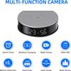 LIZVIE 3-in-1 Hidden Cam Clock with WiFi -Spy Camera Clock & Wireless Charger, 1080P Video Hidden Camera with Night Vision, 120 Wide View & Remote App View (2.4GHz Nanny Cam for Home) view 2