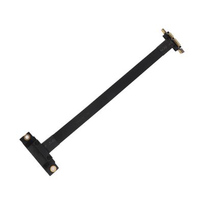 ACGTUY PCIE X1 Riser Cable 90 Degree Right Angle PCIe 3.0 X1 to X1 Extension Cable 8Gbps PCI 1X Riser Card 20cm