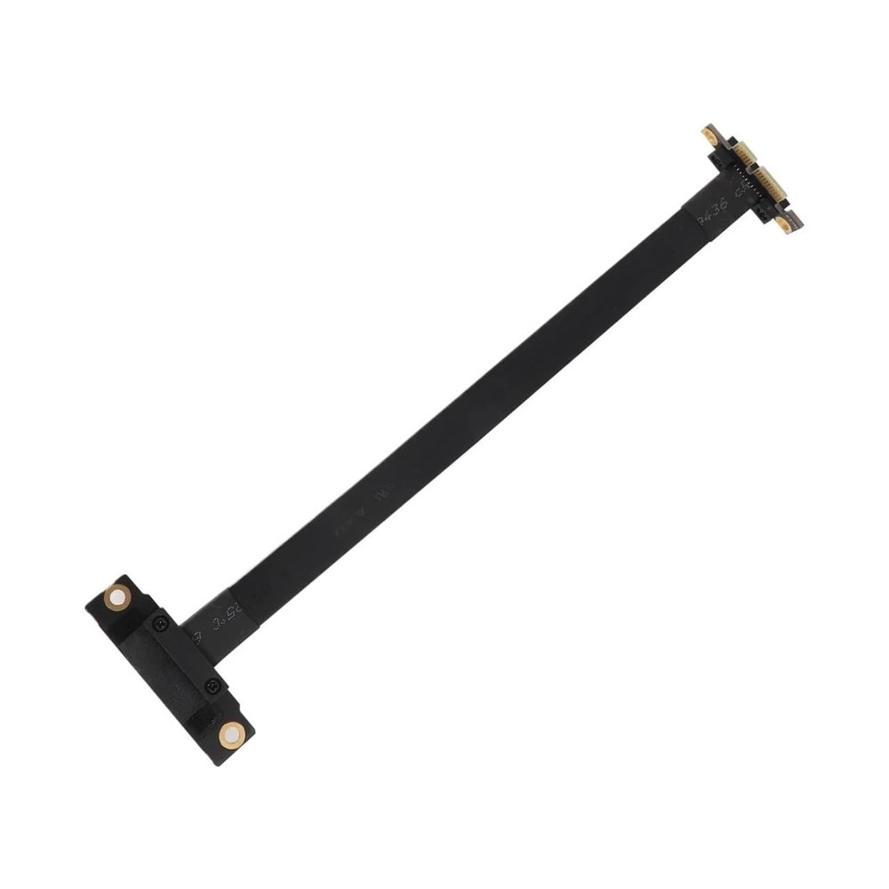 ACGTUY PCIE X1 Riser Cable 90 Degree Right Angle PCIe 3.0 X1 to X1 Extension Cable 8Gbps PCI 1X Riser Card 20cm
