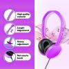 MENGLALA Kids Headphones Bulk 20 Pack for Classroom School,Wholesale Earphones Class Set of Headphones for Students Teens Children 3.5mm Jack Multi Color view 3