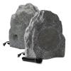 8" Bluetooth 5.4 Outdoor Rock Speakers, Volume Control & Tweeter 700W IP65 Waterproof/Multi-Sync 200 Speakers/Auto-Pairing Auracast with Karaoke Microphone for Garden (Pair) (Bluetooth Microphone) view 1