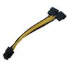 ACGTUY PC Server Internal 2 IDE to CPU 8Pin 8p Converter Power Lead Cable Cord 18AWG Wire 15cm view 3