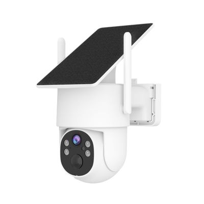 4G LTE Cellular Security Camera Wireless Outdoor, No WiFi Needed, with SIM Card and One Year Unlimited Data Plan, Solar Powered, 360 Live View, 2K Color Night Vision, Motion Detection