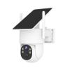 4G LTE Cellular Security Camera Wireless Outdoor, No WiFi Needed, with SIM Card and One Year Unlimited Data Plan, Solar Powered, 360 Live View, 2K Color Night Vision, Motion Detection view 1