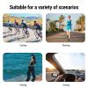 ciciglow Smart Bike Glasses Action Camera HD 1080P Video 12MP Photo Polarized Lens with Electronic Stabilization for Cycling Sports Recording view 3