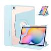 360 Rotating Flip Tablet Case Suitable for Samsung Galaxy Tab S11 Ultra 14.6" Acrylic Clear Back Cover with Pen Holder(Sky Blue) view 1