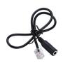 ACGTUY 1PC Adapter RJ9 to 3.5 Female Adapter Converter Cable PC Computer Headset view 2