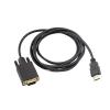 ACGTUY 1.8M 1080P Video Converter HDMI-Compatible Male to Male Adapter Cable for Desktop PC M>oni>tor Projector HDTV Bigscreen view 1