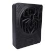 Drfeify 800W 10in Slim Under Seat Car Subwoofer Aluminum Housing Active Powered Sub for Car Audio Upgrade (Rainbow APP) view 4