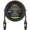 8 Foot - WBC-PRO-SPEAKER-12 AWG (2 Core Config.)  High-Purity OFC (99.99%)  Pro-Grade  High-Definition Loudspeaker/DJ/PA Speaker Cable with Neutrik NL2FXX-W-S 2-Pole Silver SpeakON Connectors view 1
