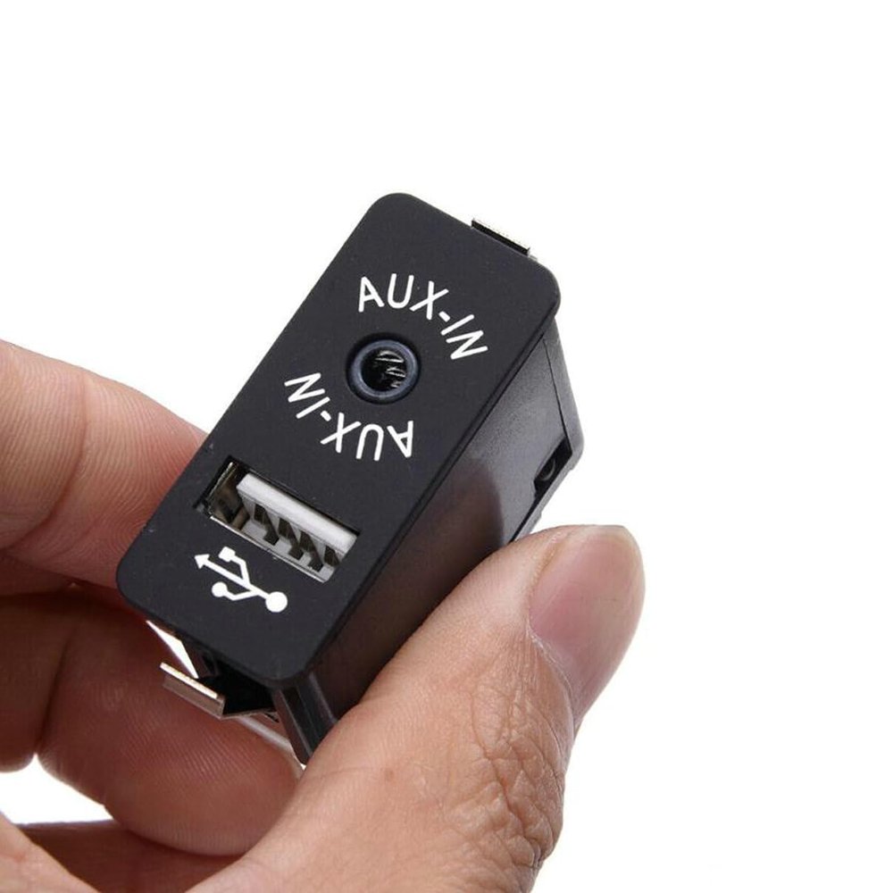 Car USB AUX Input Socket 84109237653 for BMW 1 3 5 6 7 Series X1 X3 X4 X5 X6 E60 E61 E70 E81 E82 E87 E88 E90 E91 E92 E93 F07 F10 F12 F13,for MINI Clubman R55 Cabrio R57