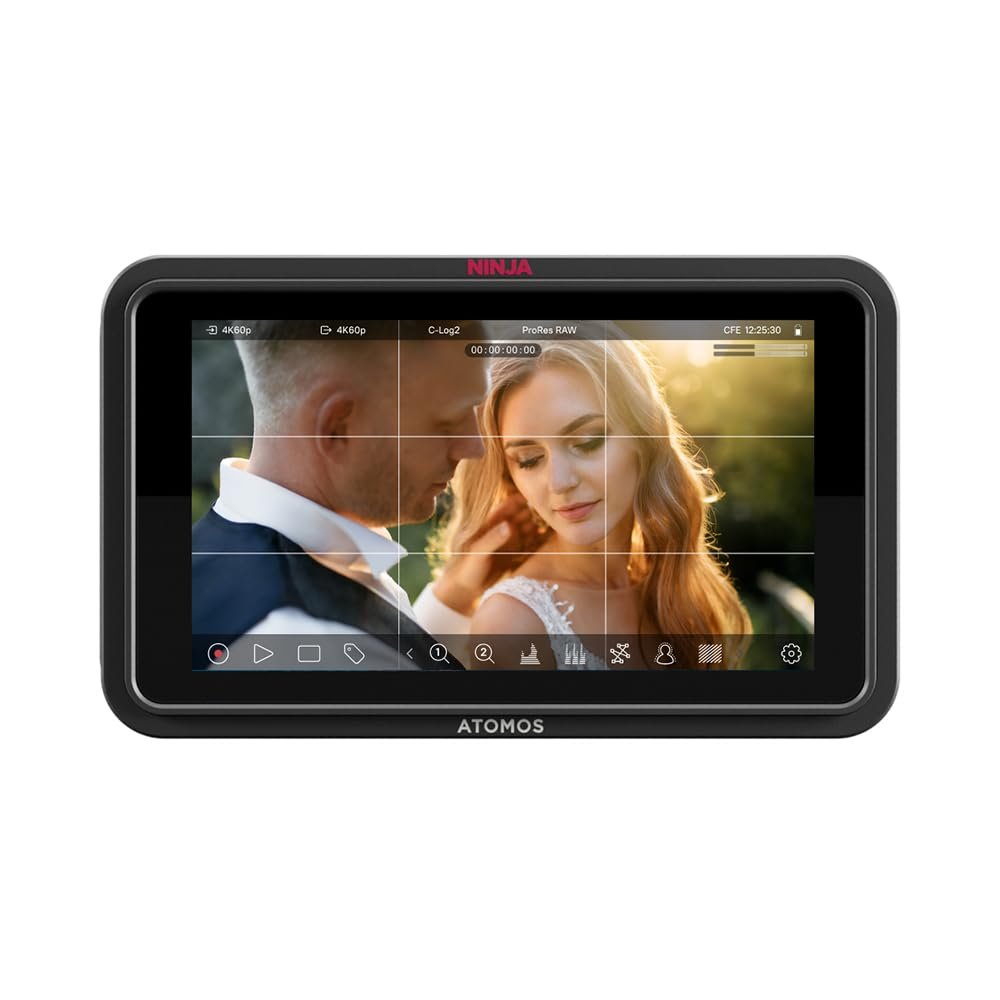 Atomos Ninja TX GO 5-inch Camera Monitor-Recorder, HDMI CFexpress Wi-Fi HDR Touchscreen ProRes RAW