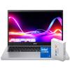 Acer Aspire Go 15 Laptop, Next-Gen Intel Core 3 N355 (8 Cores), 15.6 FHD Display, 8GB DDR5 RAM, 628GB Storage (128GB SSD + 500GB External Drive), Copilot Key, HDMI, Windows 11, WOWPC USB, w/o Earbuds view 1