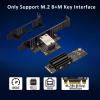 10Gb Ethernet Network Card,M.2 B+M Key Port to RJ45,10Gigabit Ethernet Network Adapter with AQC113 Chipset Industrial Grade Server Network NIC Card for NAS and Desktop view 3