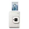 Fujifilm Instax Mini LiPlay Hybrid Instant Camera with 20 Instant Films and Photo Album. Plus Stickers. Bonus Quality Photo Microfiber Cloth (Misty White) view 3