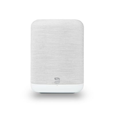 Bluesound Pulse Flex Wireless Bluetooth Hi-Res All-in-One, AirPlay 2, Spotify Connect, Alexa Skills, Multi-Room Audio Speaker - White/Pebble