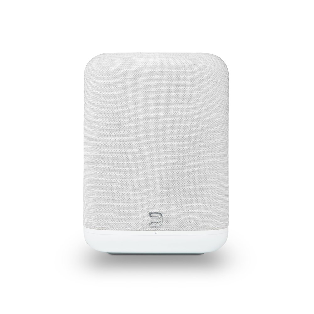 Bluesound Pulse Flex Wireless Bluetooth Hi-Res All-in-One, AirPlay 2, Spotify Connect, Alexa Skills, Multi-Room Audio Speaker - White/Pebble