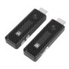 CUIFATI Wireless D Multimedia Transmitter and Receiver, 5G 2.4G HD Multimedia Extender Kit, 2.4G 4K Decode 1080P Output, Plug and Play Portable for Projector TV Box (Black) view 1