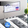 CUIFATI Wireless D Multimedia Transmitter and Receiver, 5G 2.4G HD Multimedia Extender Kit, 2.4G 4K Decode 1080P Output, Plug and Play Portable for Projector TV Box (Black) view 3