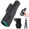10X30 Monocular Telescope, Monoculars for Adults, High Power HD Compact Monocular BAK-4 Prism and FMC Lens, for Bird Watching, Travel Camping, Hiking view 1
