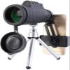 Portable Binoculars High Power Monocular 50x60 Monocular Telescope Hd Lens High ed Dual Adjusting Zoom Small Outdoor Phone Clip view 3