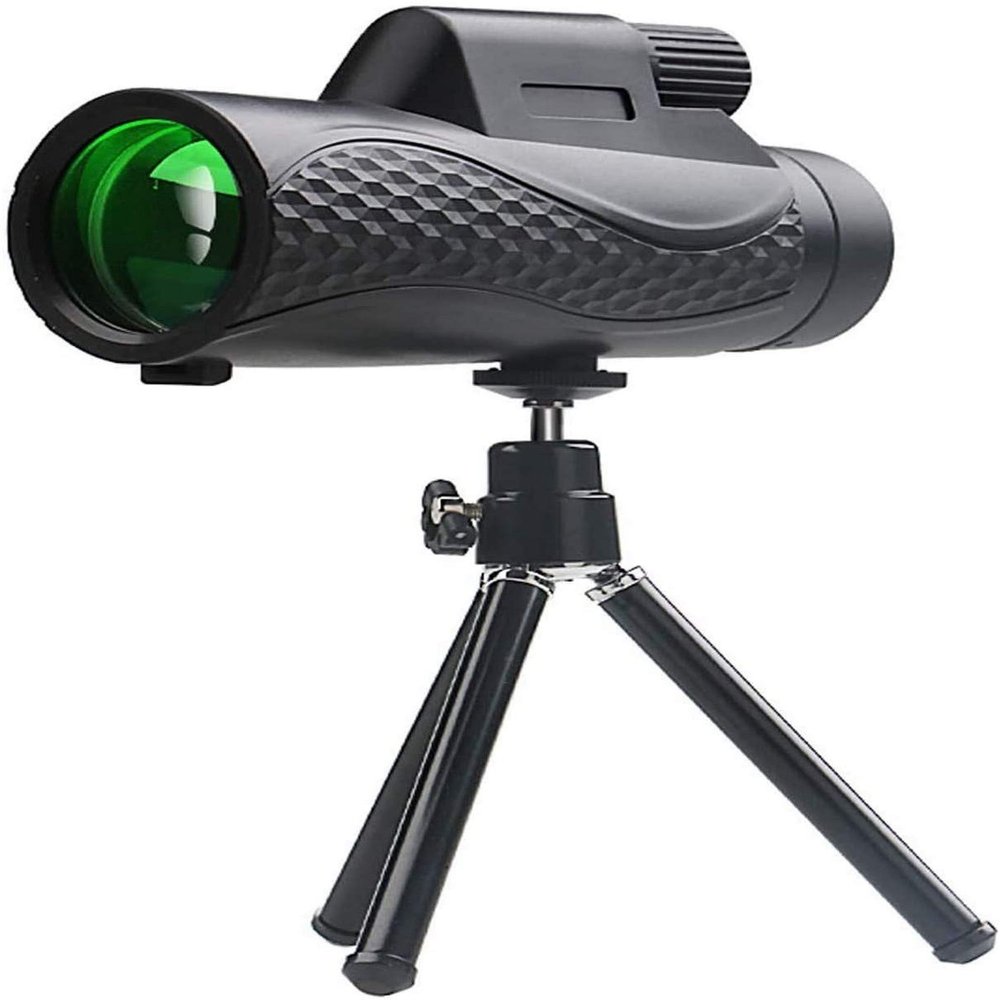 Monoculars Telescope High Power Telescope for Adults, 10X42 Monocular High Power Monocular Scope, High Definition Monoculars for Bird Watching with Smart Phone Holder and Tripod Binoculars