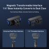 Base for DJI Osmo Nano, Camera Magnetic Charging Base, Foldable Quick Release Mount Adapter Bracket view 3
