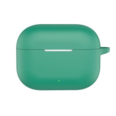 Case for Huawei FreeBuds SE 4 ANC, Wireless Earbuds Soft Silicone Protective Sleeve, Shockproof Cover Shell with Carabiner Clip (Green)