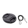 Center Pinch Lens Cap Lid Cover 62 67 72 77 82 86 mm Universal Plastic for Sony for Canon Excellent(82mm) view 1