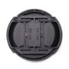 Center Pinch Lens Cap Lid Cover 62 67 72 77 82 86 mm Universal Plastic for Sony for Canon Excellent(82mm) view 4