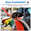 Overhead Line Cable Sleeve Black, High Voltage Electrical Wires Silicone Cover for Circuit Repair Electrician Insulation Protection(ID 130mm/5.1in,100ft/30m) view 2