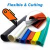 Overhead Line Cable Sleeve Black, High Voltage Electrical Wires Silicone Cover for Circuit Repair Electrician Insulation Protection(ID 130mm/5.1in,100ft/30m) view 4