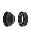 49 52 55 58 62 67 72 77 82 mm Foldable Rubber Camera Lens Hood Anti Glass Reflection Collapsible Black Soft Screw-on Generic Excellent(72mm) view 1